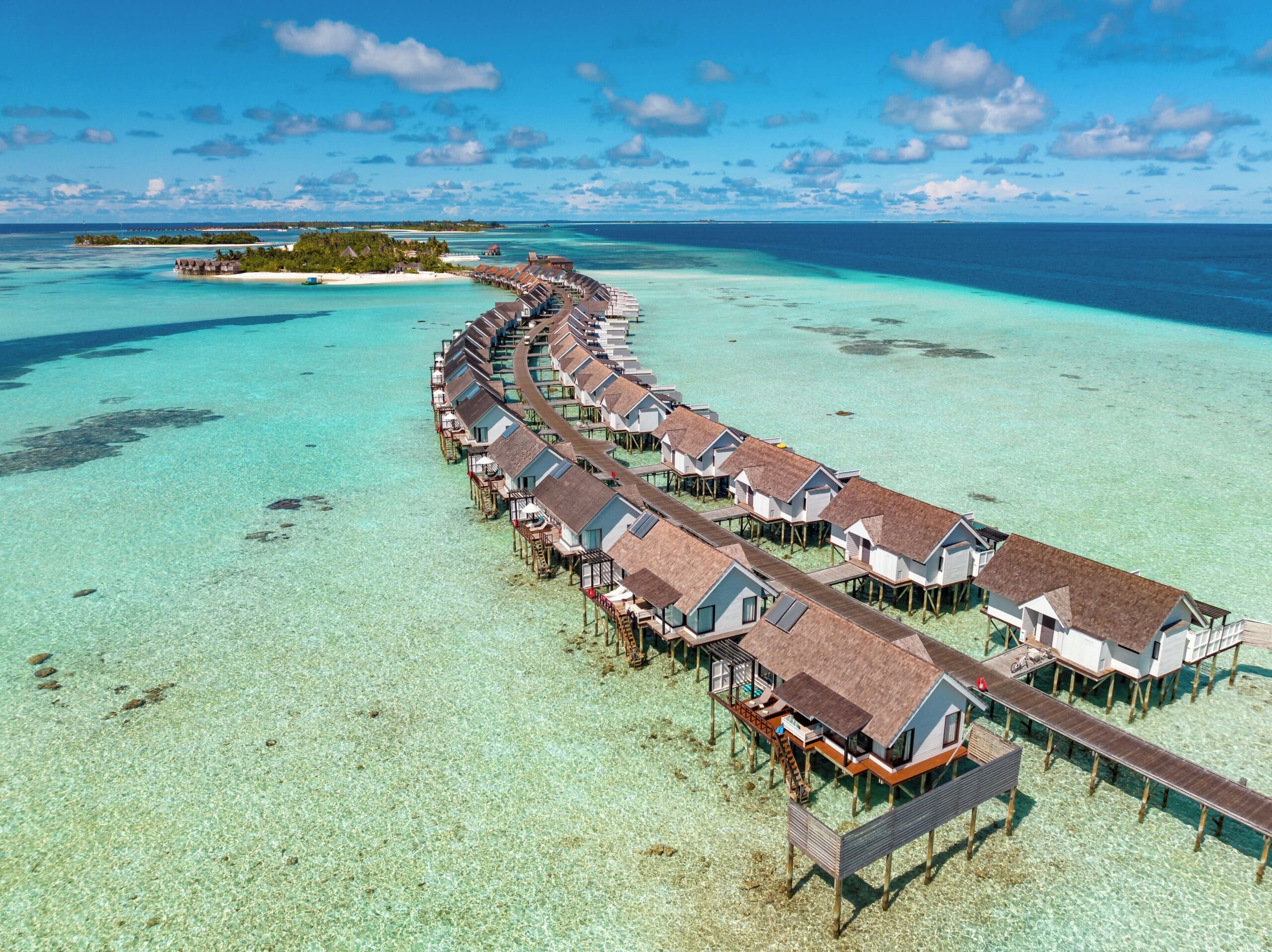 OZEN LIFE MAADHOO lagoon and overwater villas, a best-value Maldives overwater bungalow