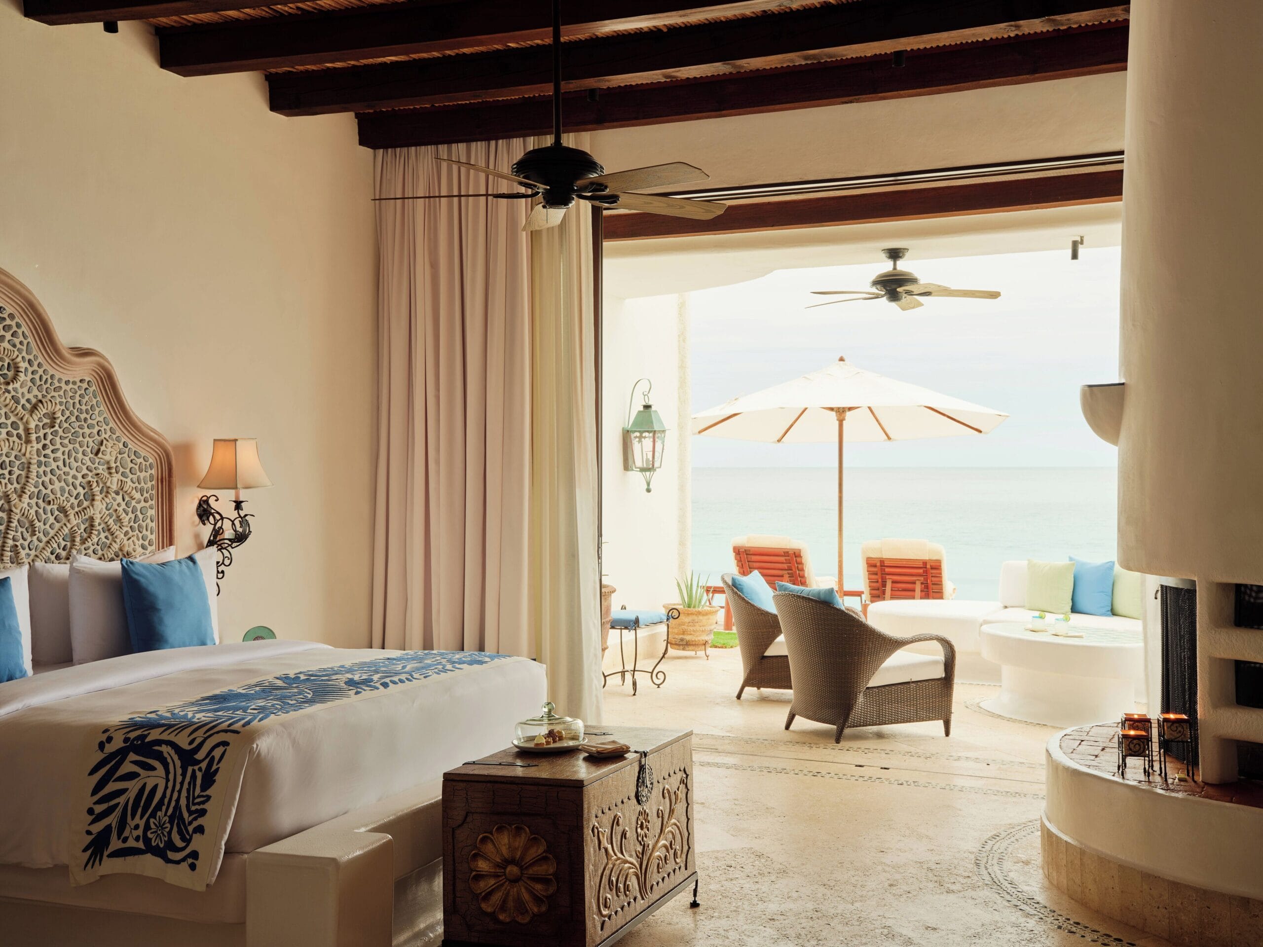 Oceanfront luxury suite interior at Las Ventanas al Paraiso, Los Cabos